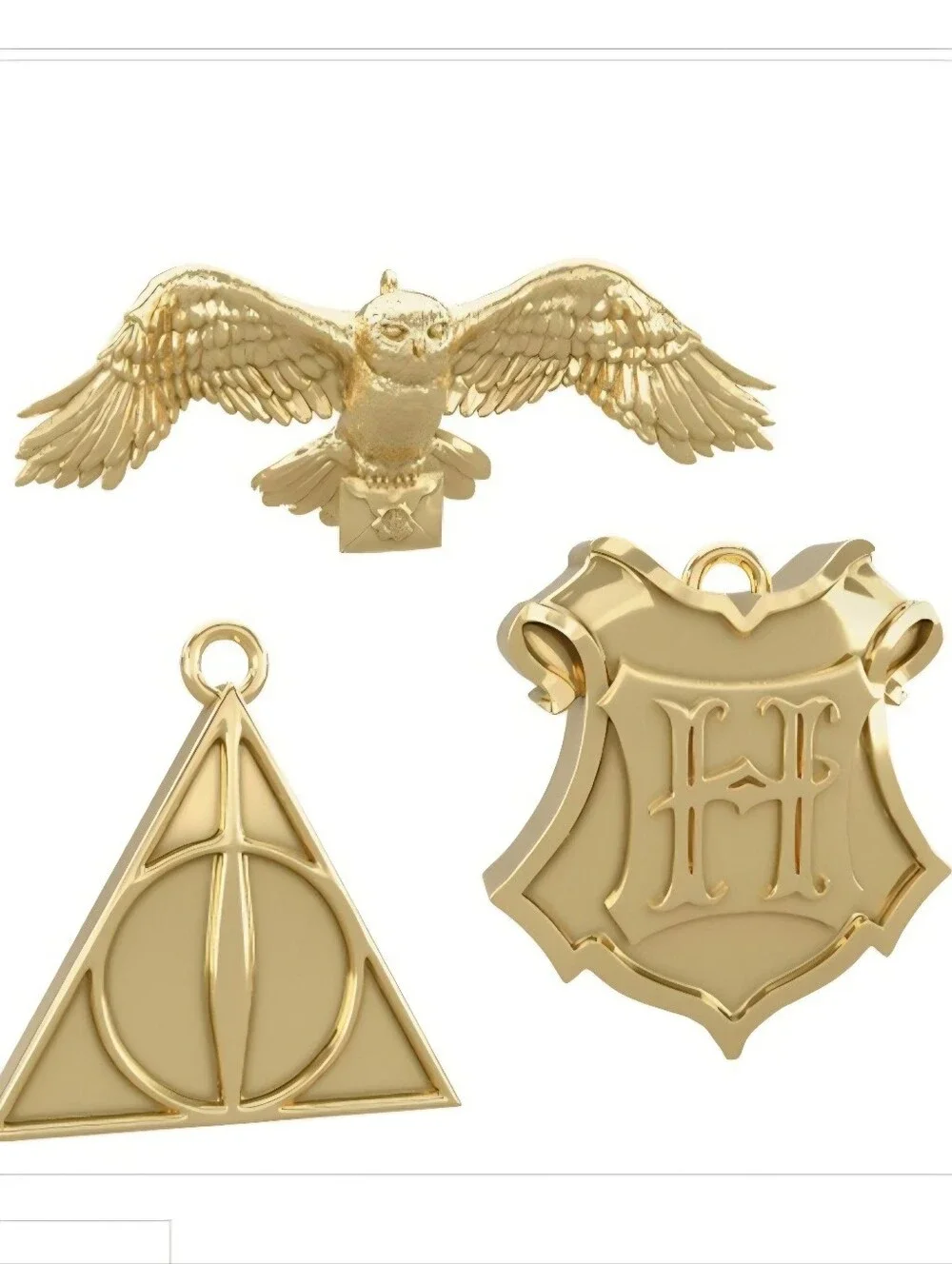 Harry Potter 2023 Hallmark Keepsake The Wizarding World Miniature Ornament Set